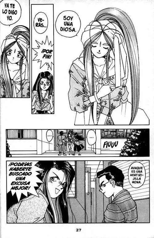 Aa! Megami-sama! capítulo 21, página 29
