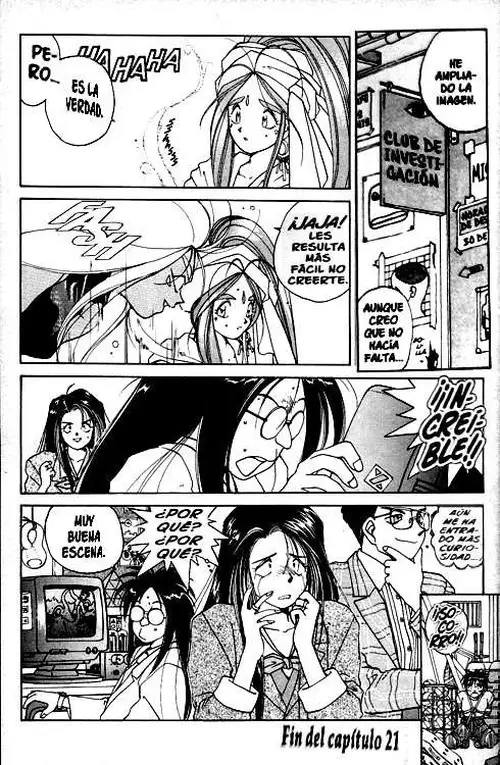 Aa! Megami-sama! capítulo 21, página 30