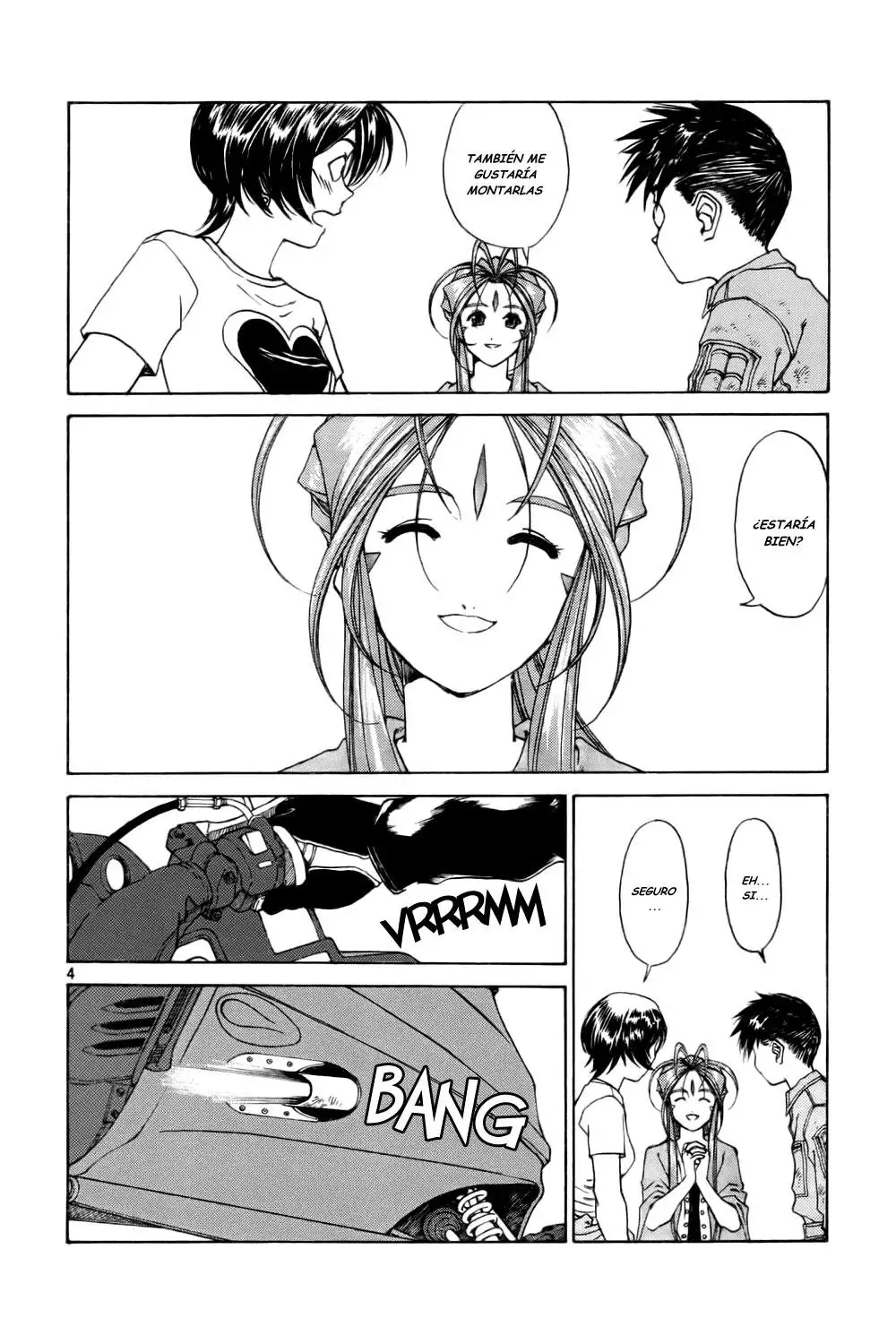 Aa! Megami-sama! capítulo 210, página 5