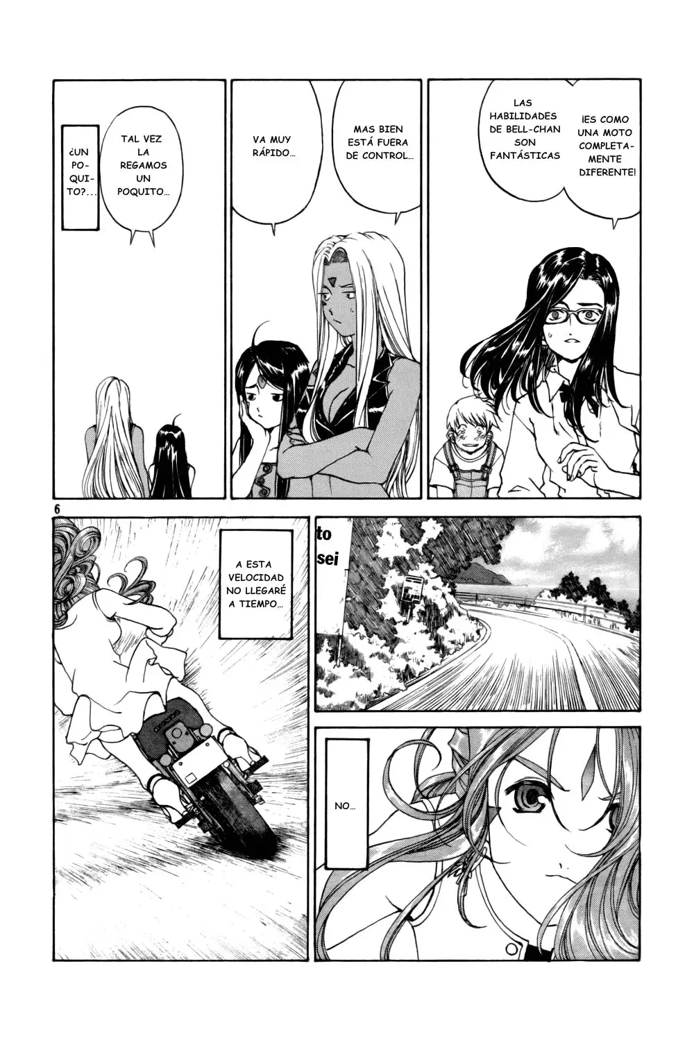 Aa! Megami-sama! capítulo 211, página 7