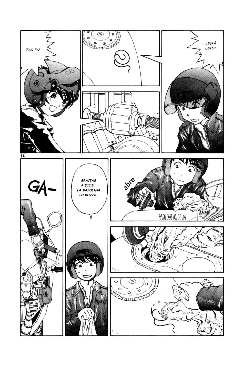 Aa! Megami-sama! capítulo 211, página 15