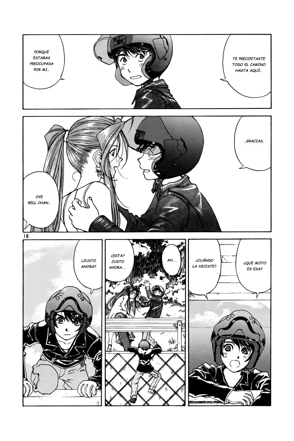 Aa! Megami-sama! capítulo 211, página 19