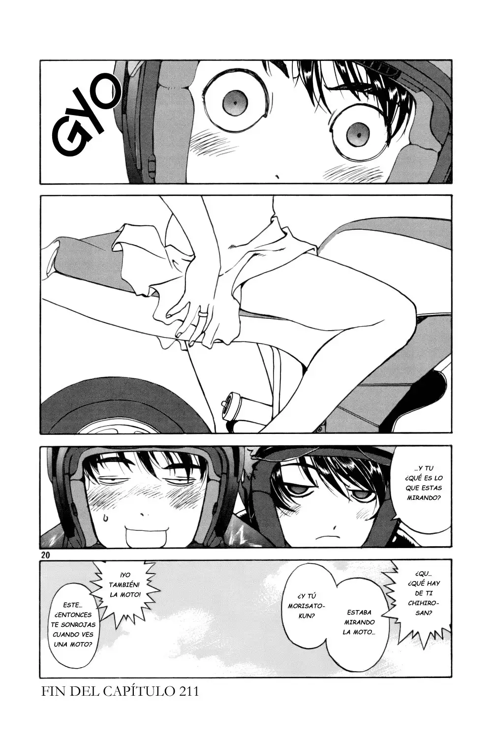 Aa! Megami-sama! capítulo 211, página 21