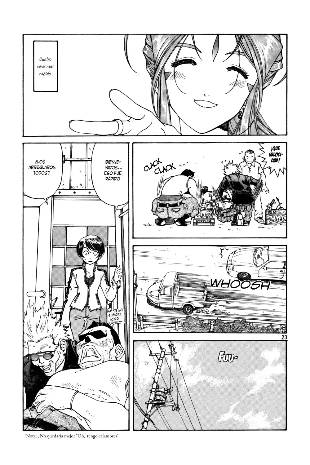 Aa! Megami-sama! capítulo 213, página 24