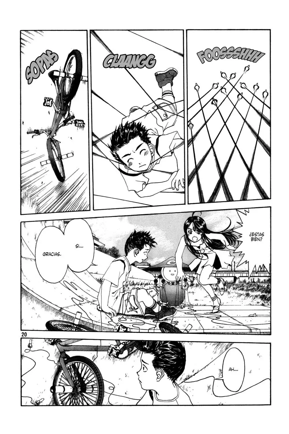 Aa! Megami-sama! capítulo 216, página 21