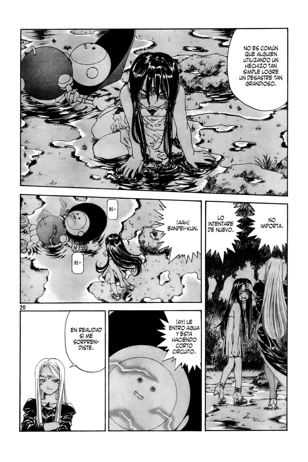Aa! Megami-sama! capítulo 217, página 21
