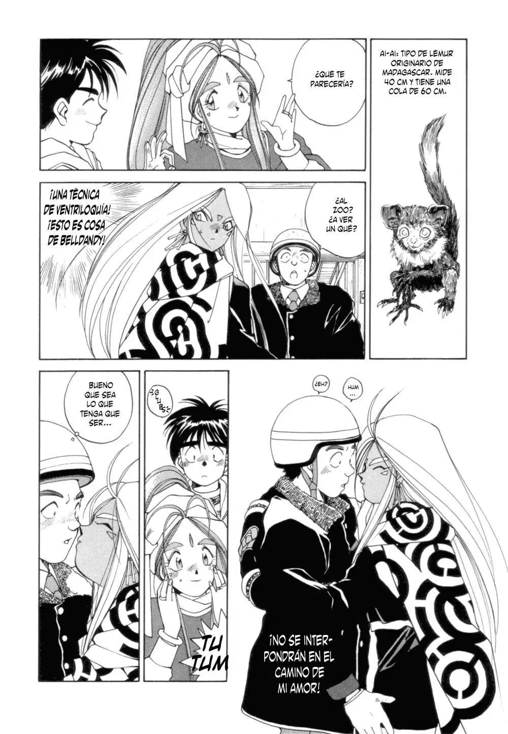 Aa! Megami-sama! capítulo 25, página 21