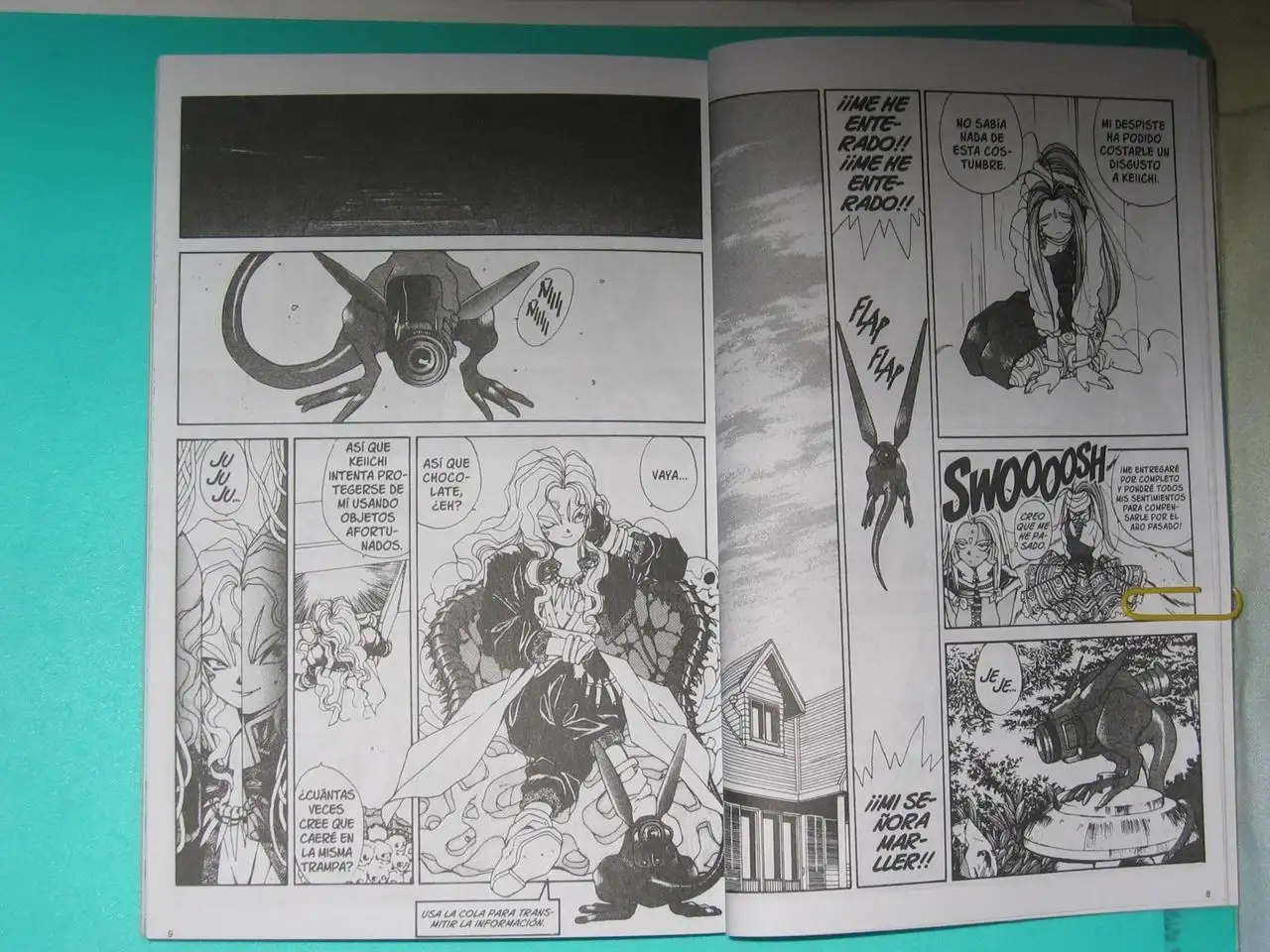 Aa! Megami-sama! capítulo 31, página 5
