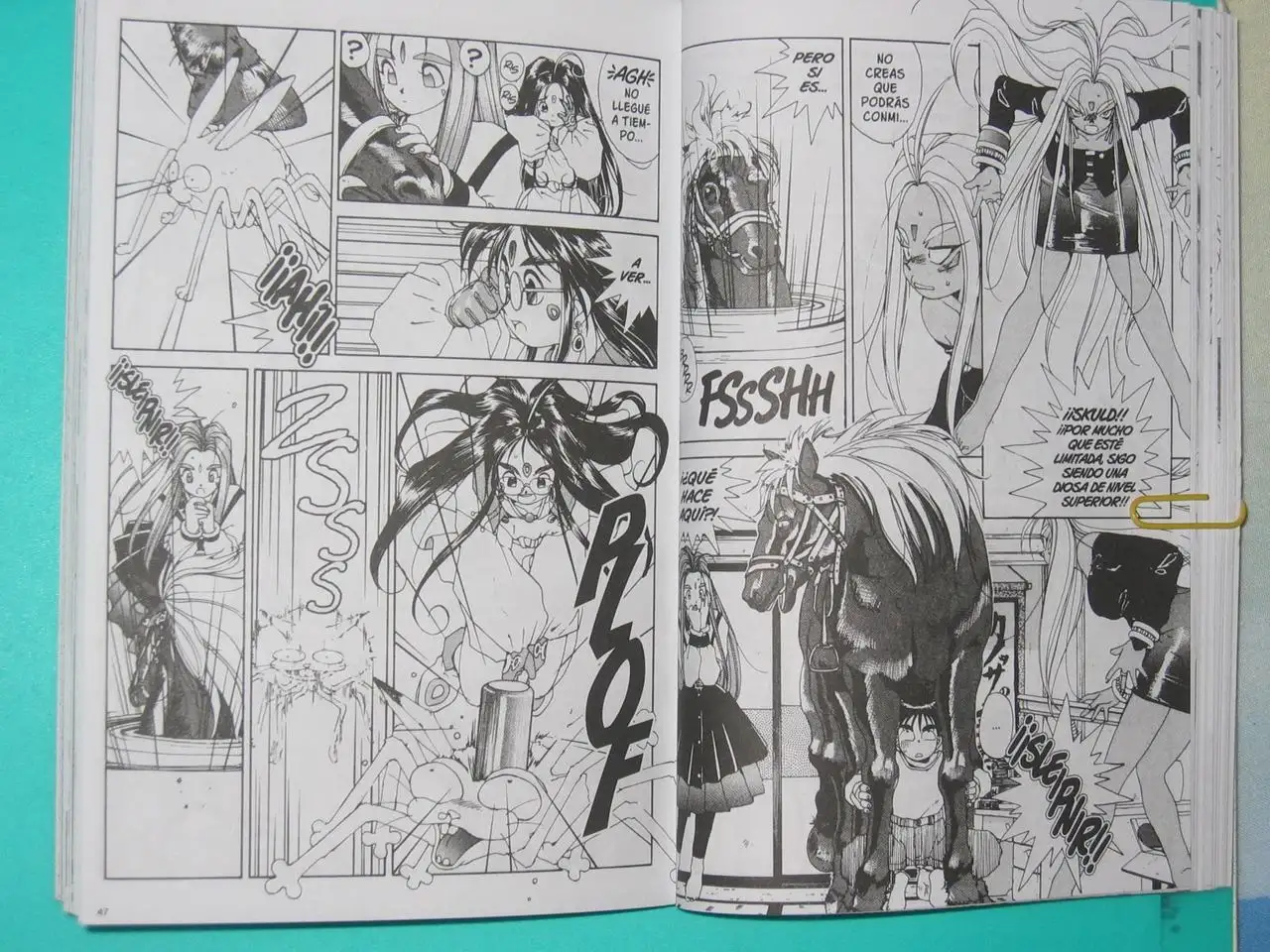 Aa! Megami-sama! capítulo 32, página 8
