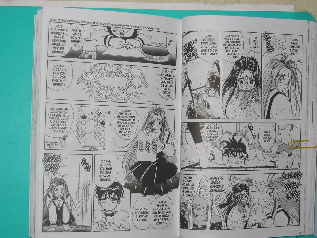 Aa! Megami-sama! capítulo 32, página 9