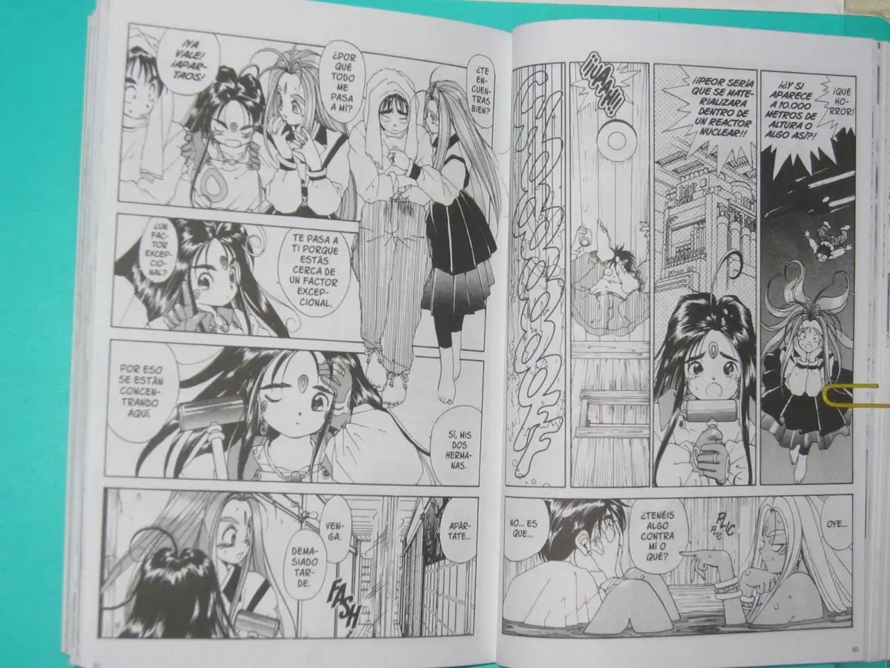 Aa! Megami-sama! capítulo 32, página 10