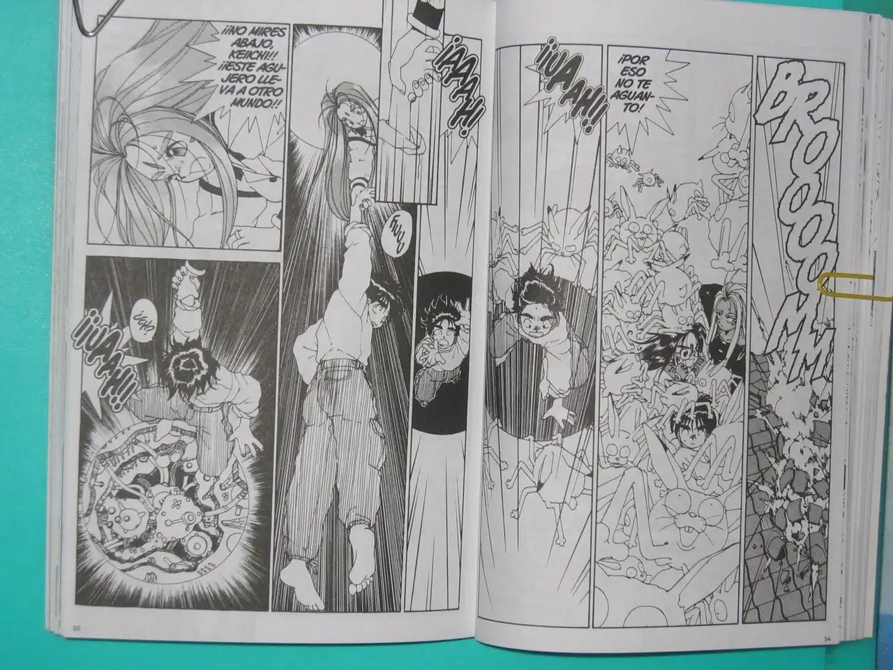 Aa! Megami-sama! capítulo 32, página 12