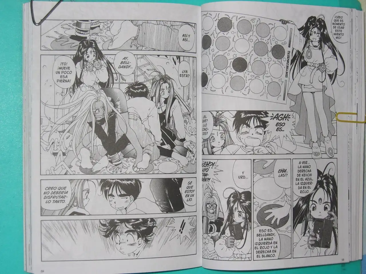Aa! Megami-sama! capítulo 32, página 14