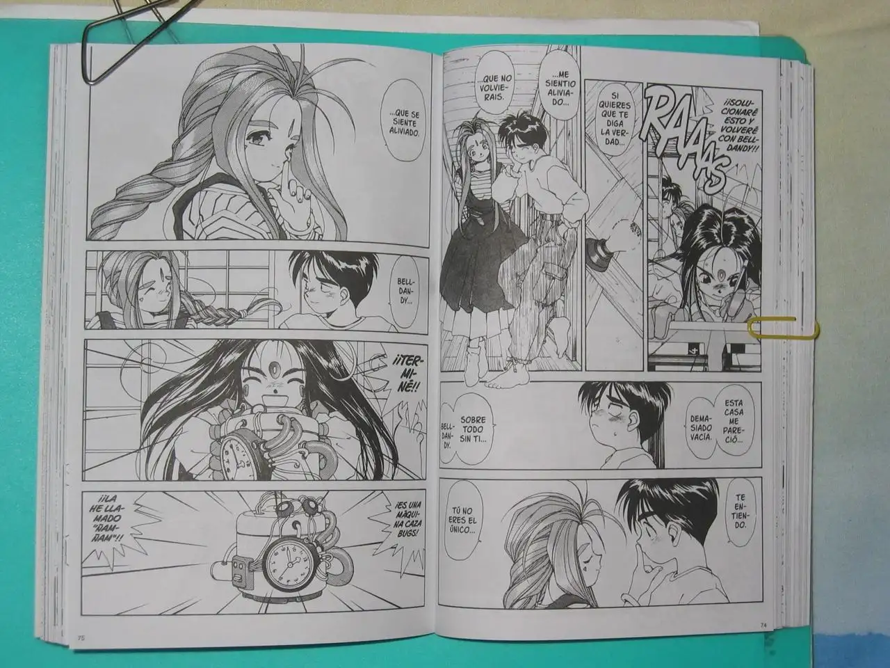 Aa! Megami-sama! capítulo 33, página 9