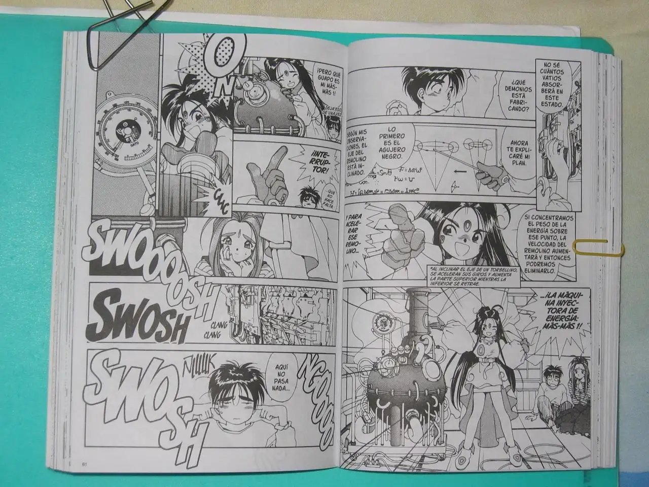 Aa! Megami-sama! capítulo 33, página 12