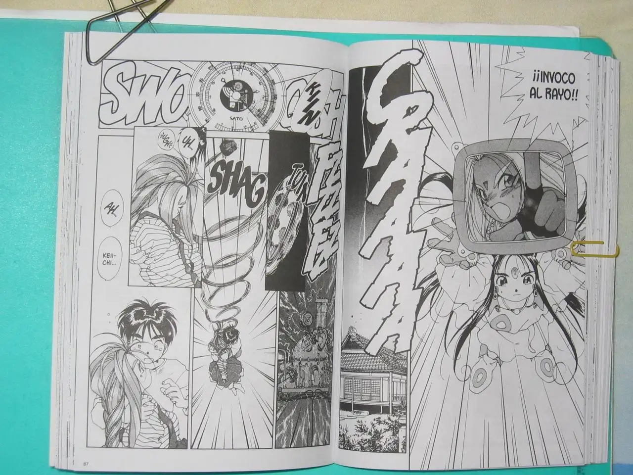 Aa! Megami-sama! capítulo 33, página 15