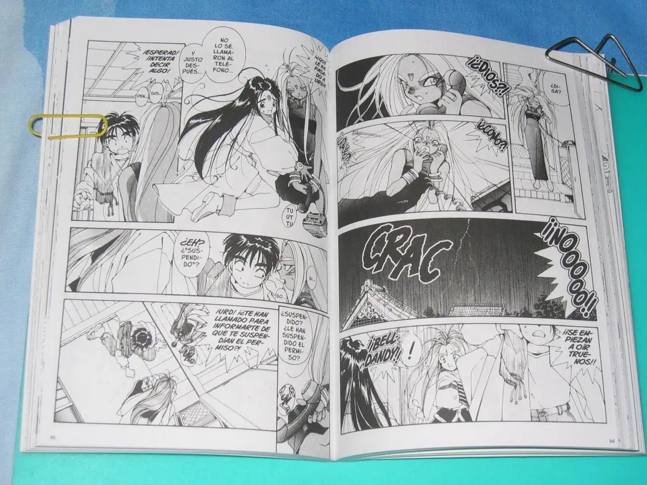 Aa! Megami-sama! capítulo 34, página 6