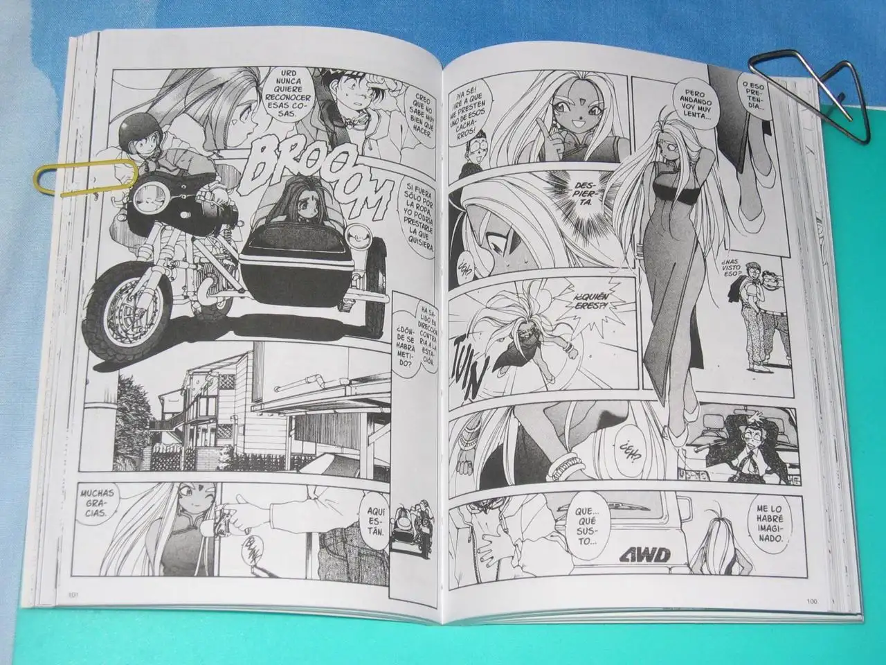 Aa! Megami-sama! capítulo 34, página 9