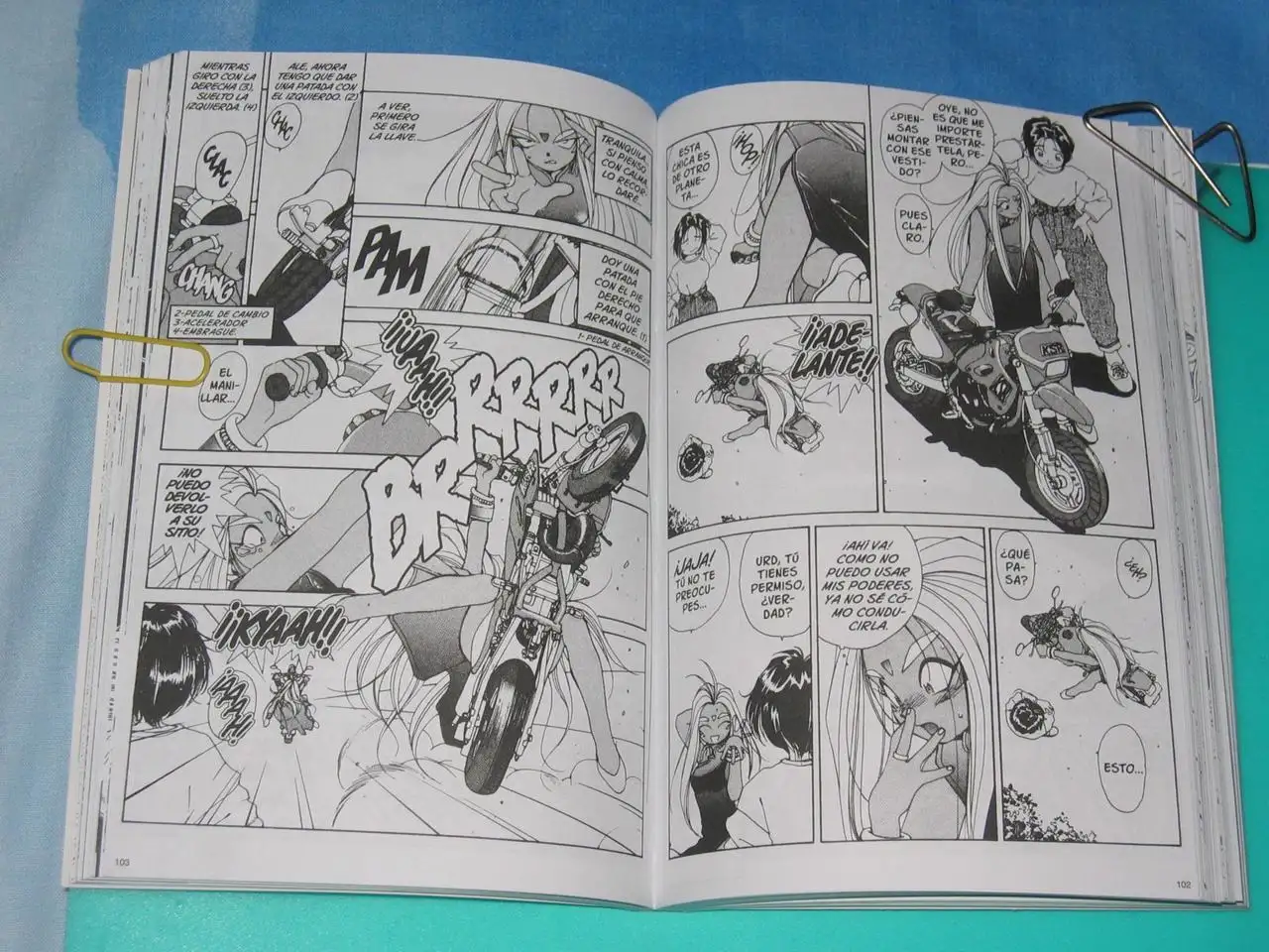 Aa! Megami-sama! capítulo 34, página 10