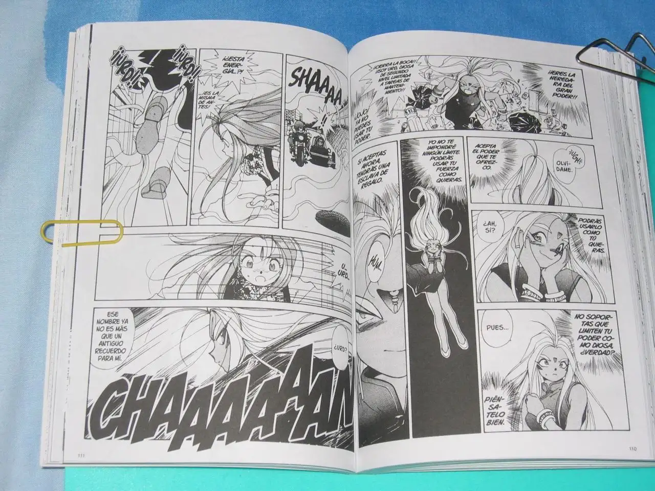 Aa! Megami-sama! capítulo 34, página 14