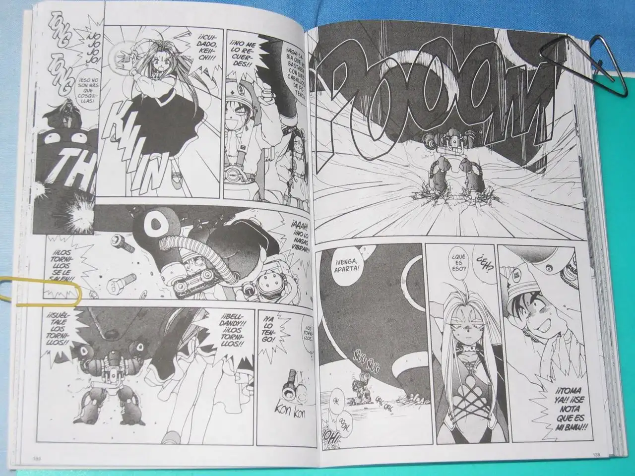 Aa! Megami-sama! capítulo 35, página 14