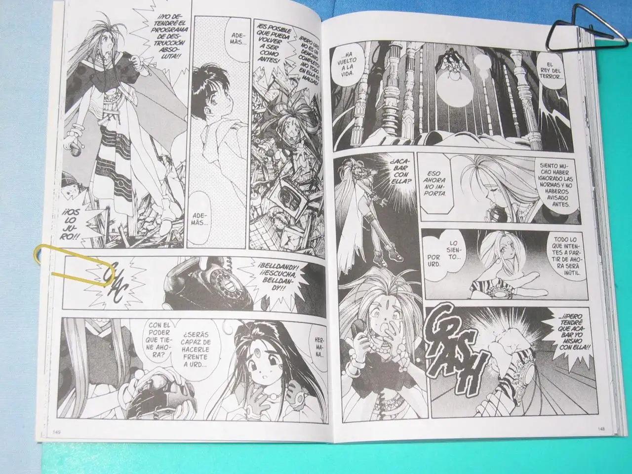 Aa! Megami-sama! capítulo 36, página 5