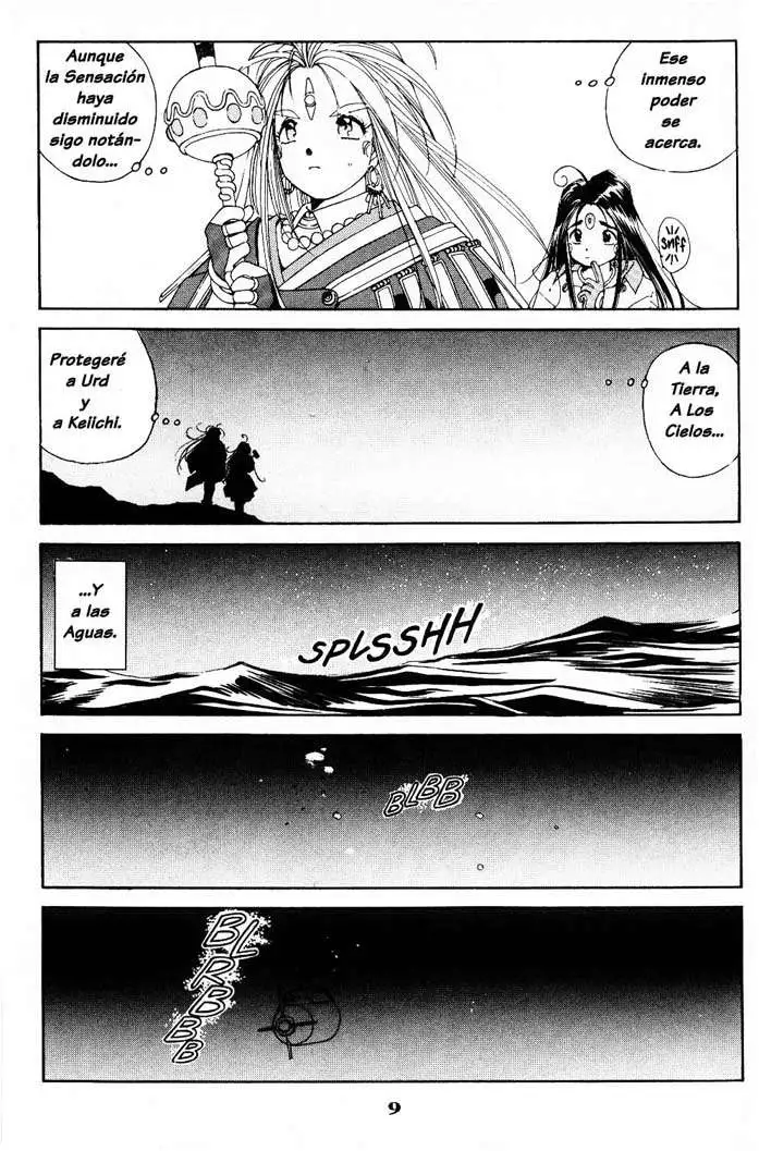 Aa! Megami-sama! capítulo 37, página 9
