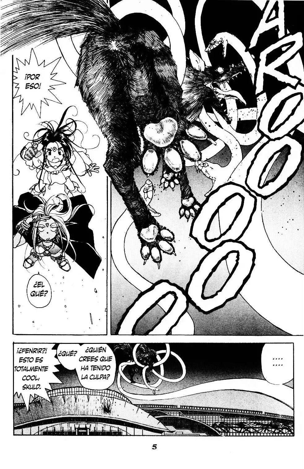 Aa! Megami-sama! capítulo 38, página 7