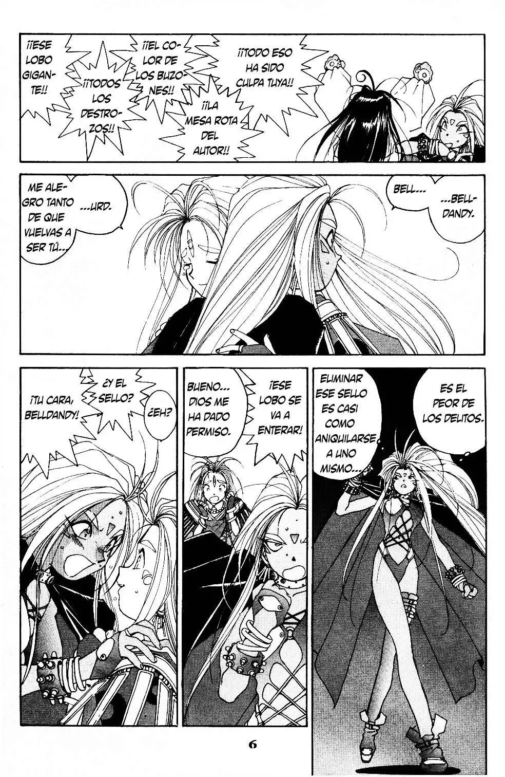 Aa! Megami-sama! capítulo 38, página 8
