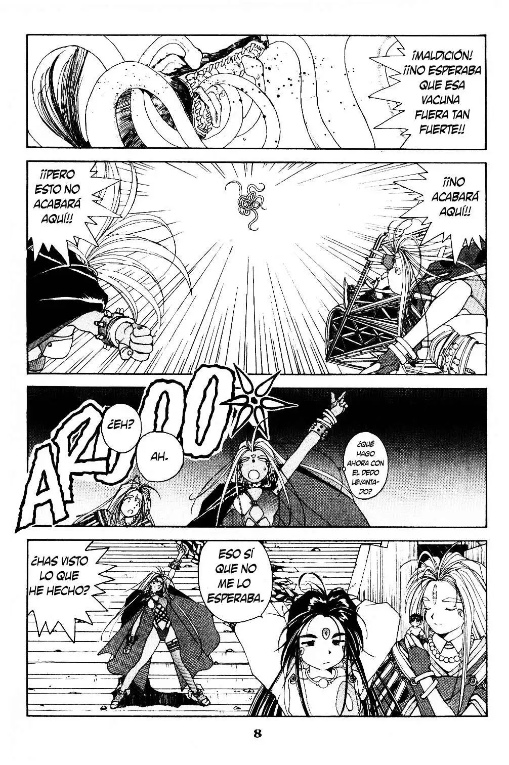 Aa! Megami-sama! capítulo 38, página 10