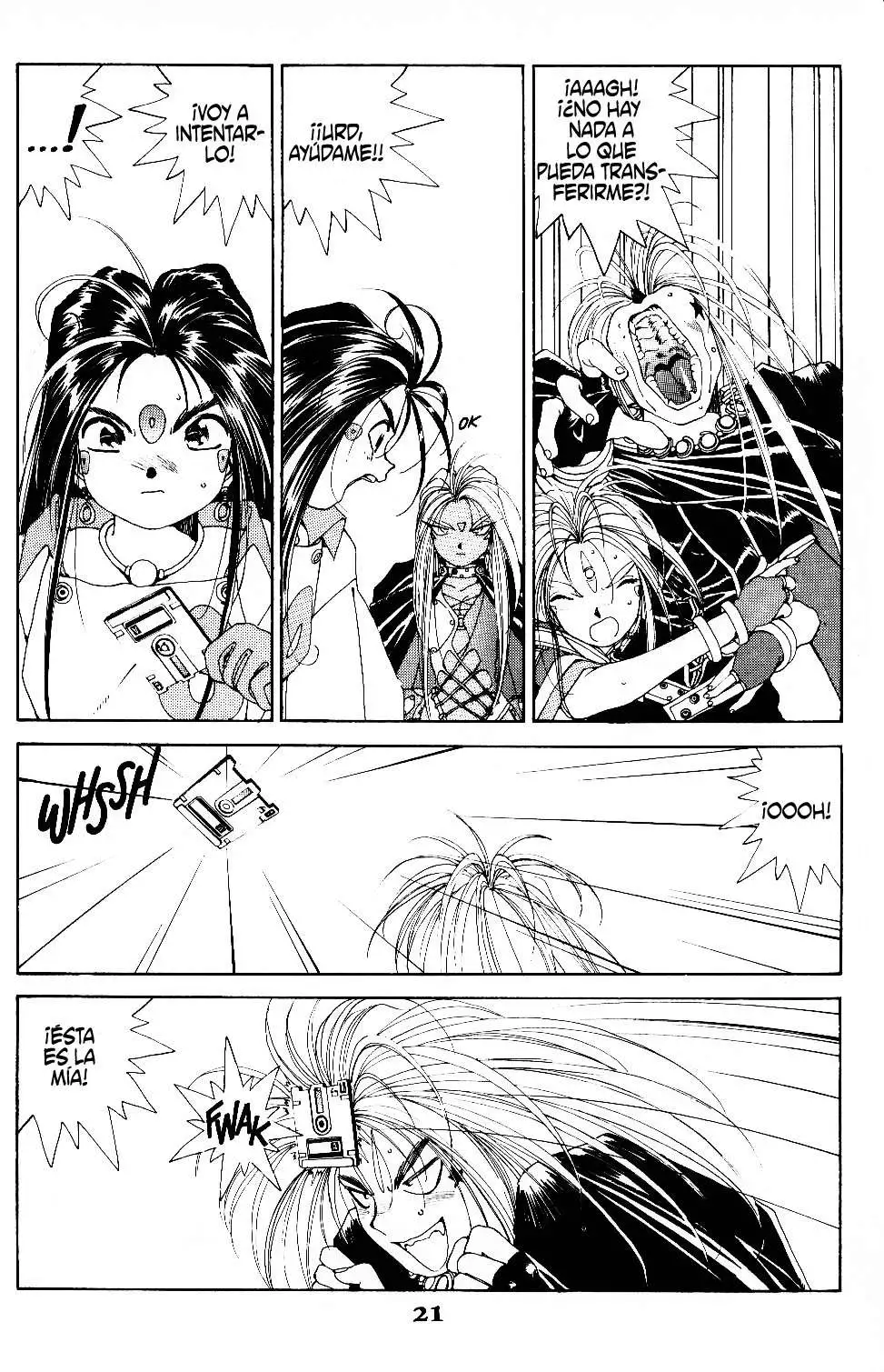 Aa! Megami-sama! capítulo 39, página 23