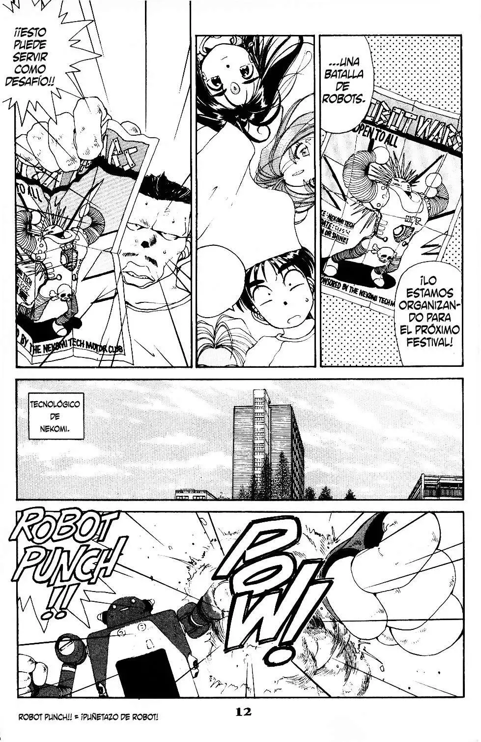 Aa! Megami-sama! capítulo 40, página 14