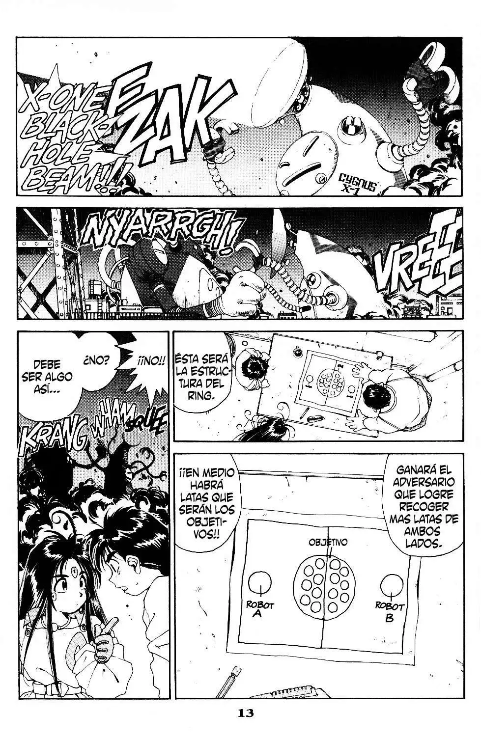 Aa! Megami-sama! capítulo 40, página 15