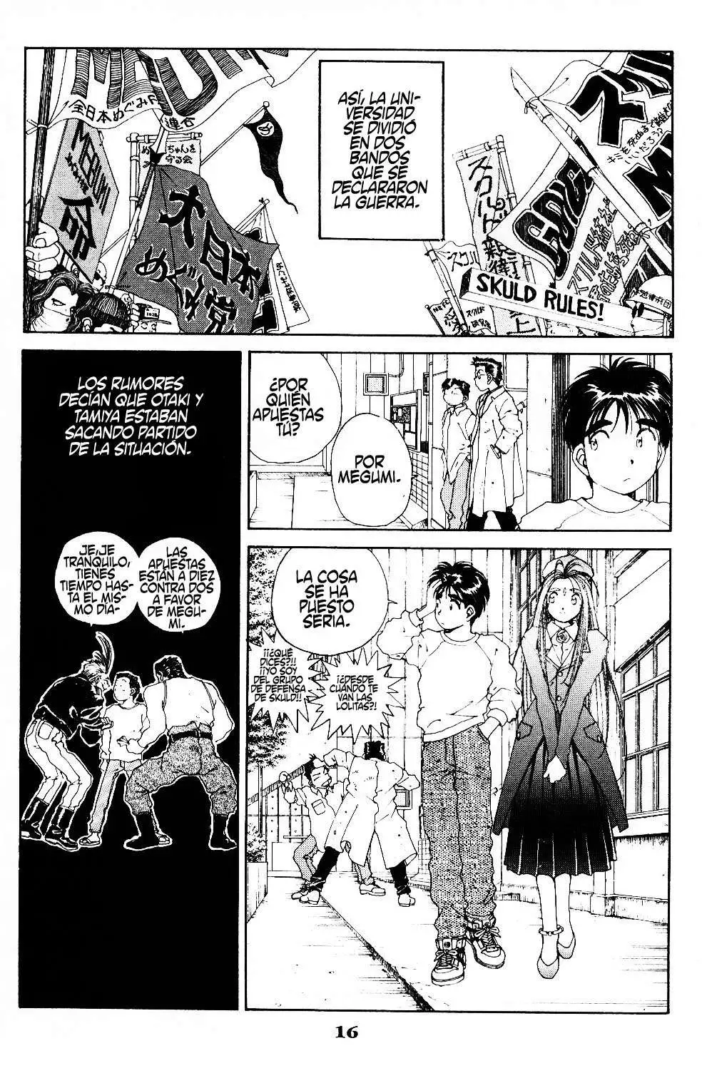 Aa! Megami-sama! capítulo 40, página 18