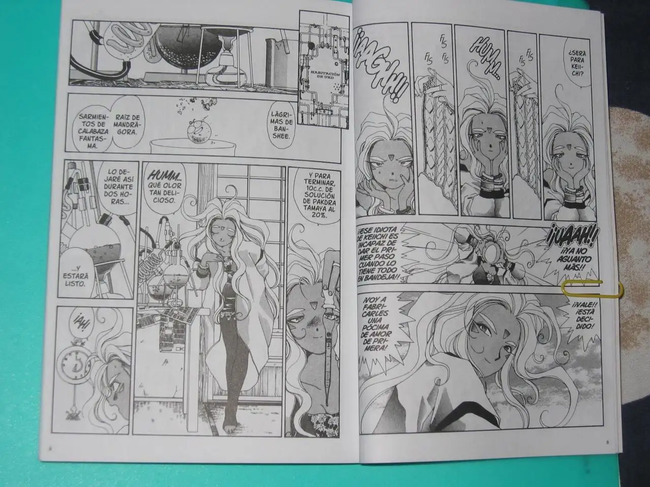 Aa! Megami-sama! capítulo 43, página 5