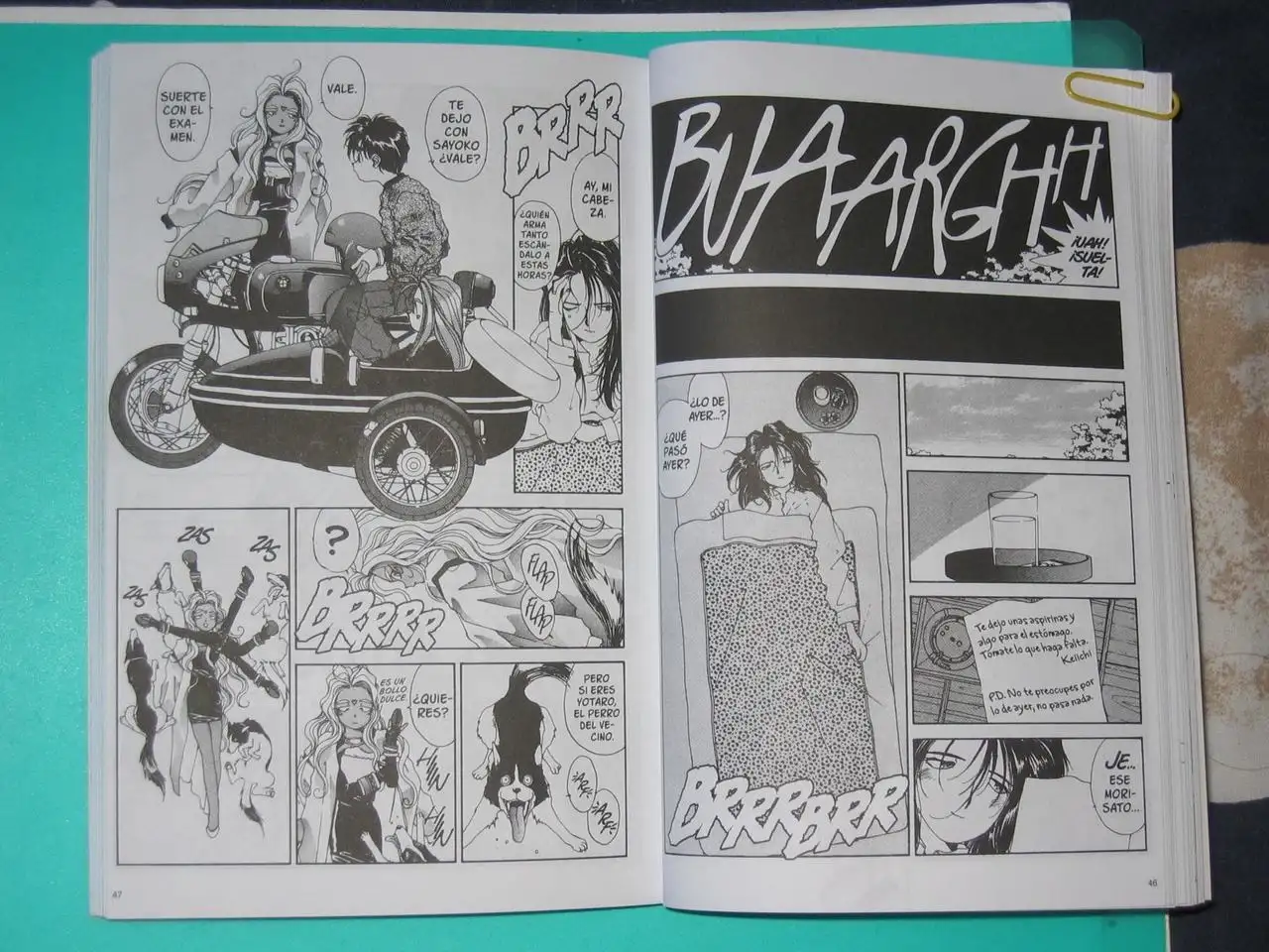 Aa! Megami-sama! capítulo 44, página 8