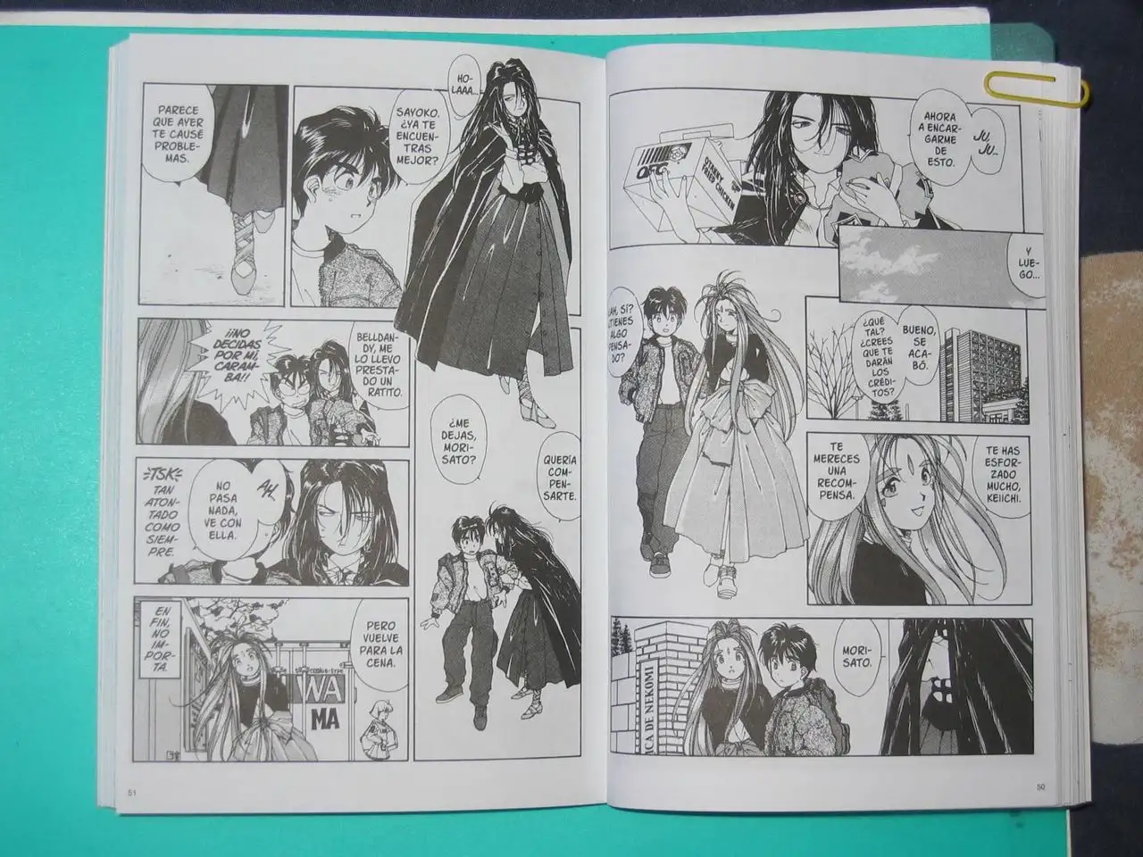 Aa! Megami-sama! capítulo 44, página 10