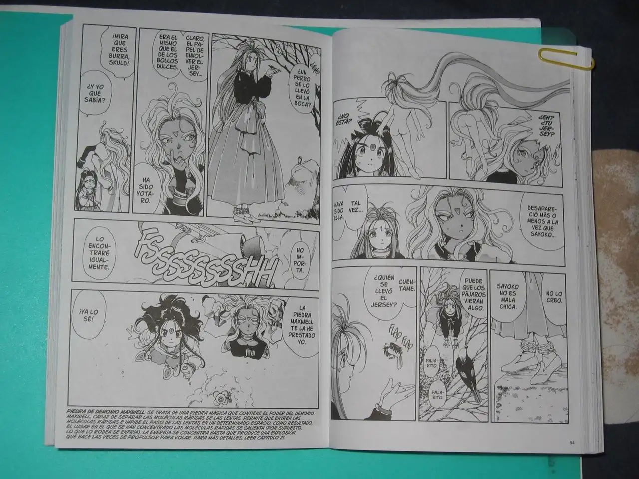 Aa! Megami-sama! capítulo 44, página 12