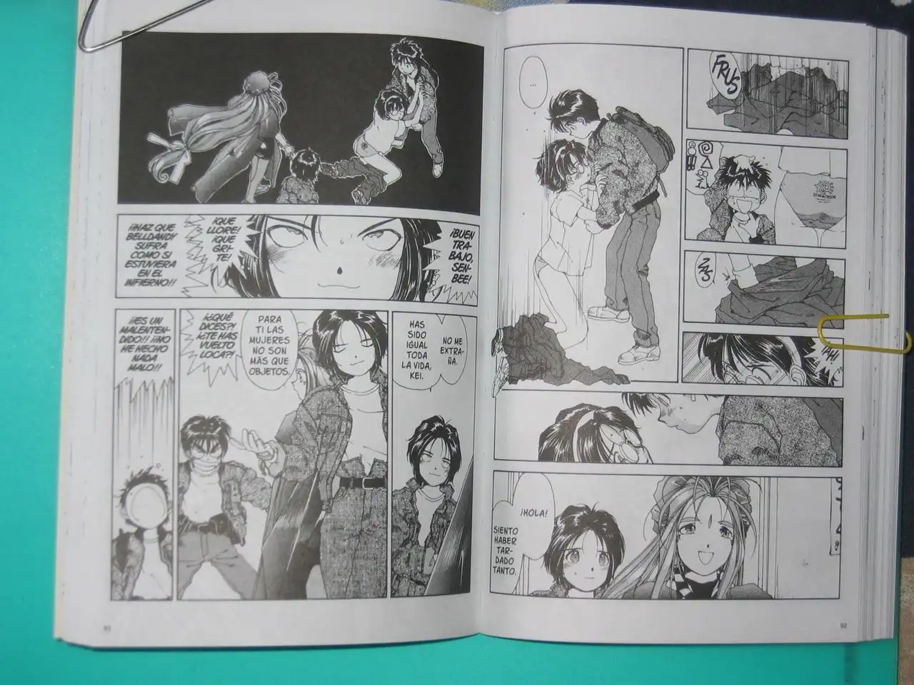 Aa! Megami-sama! capítulo 45, página 14