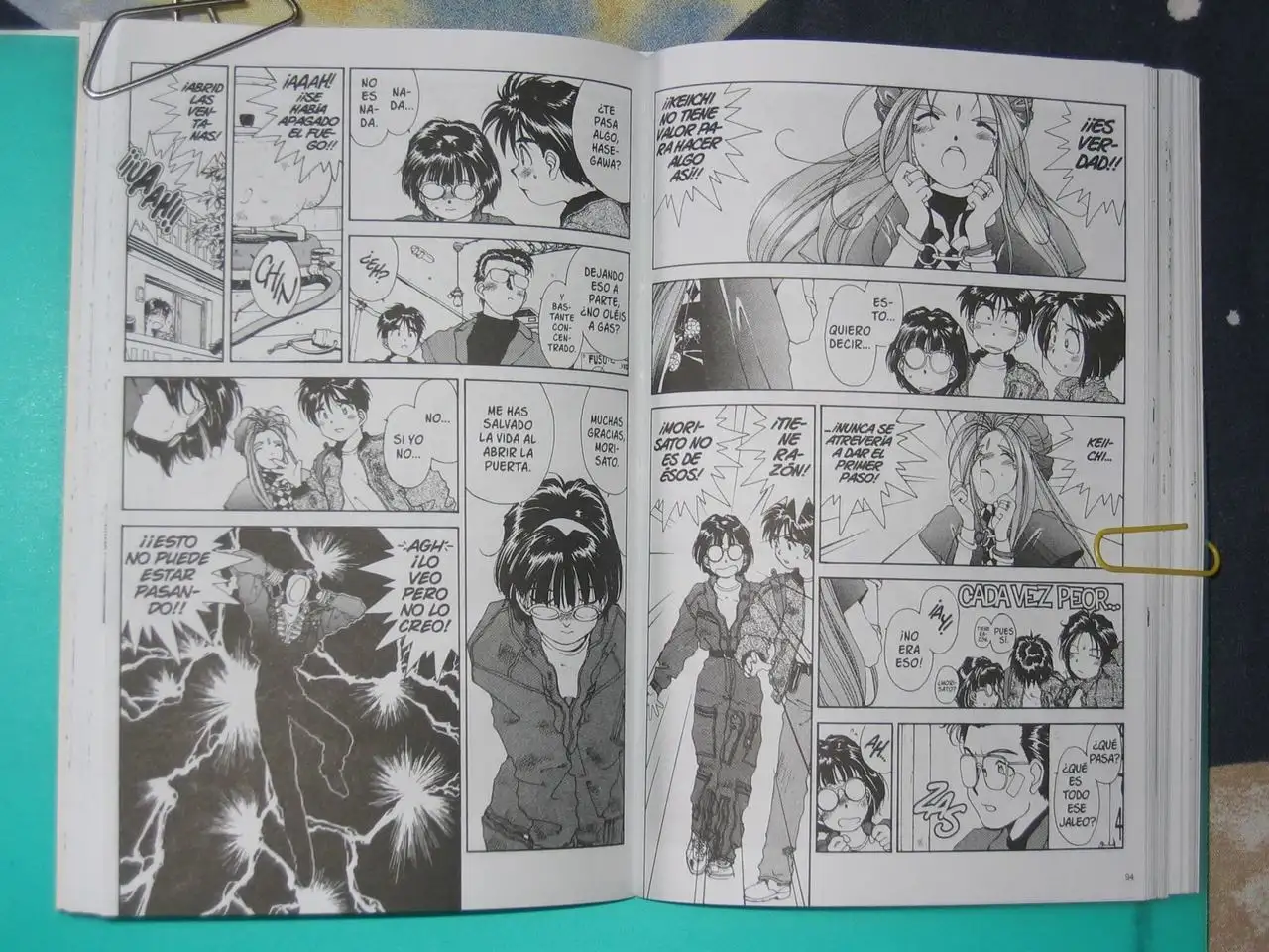 Aa! Megami-sama! capítulo 45, página 15