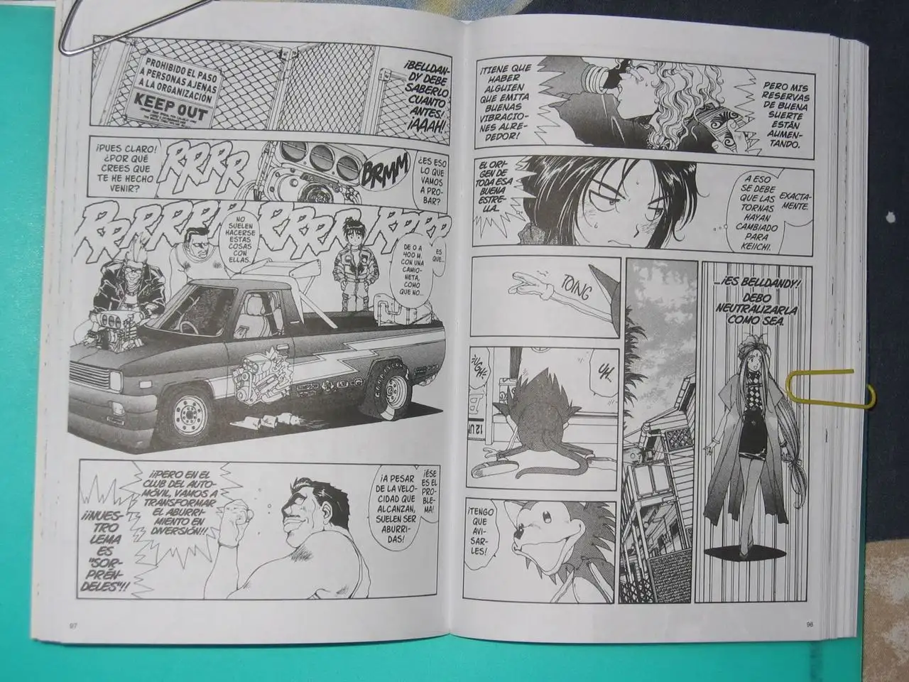 Aa! Megami-sama! capítulo 45, página 16