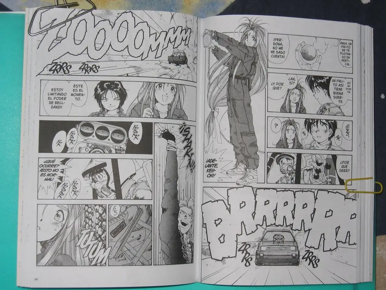 Aa! Megami-sama! capítulo 45, página 17