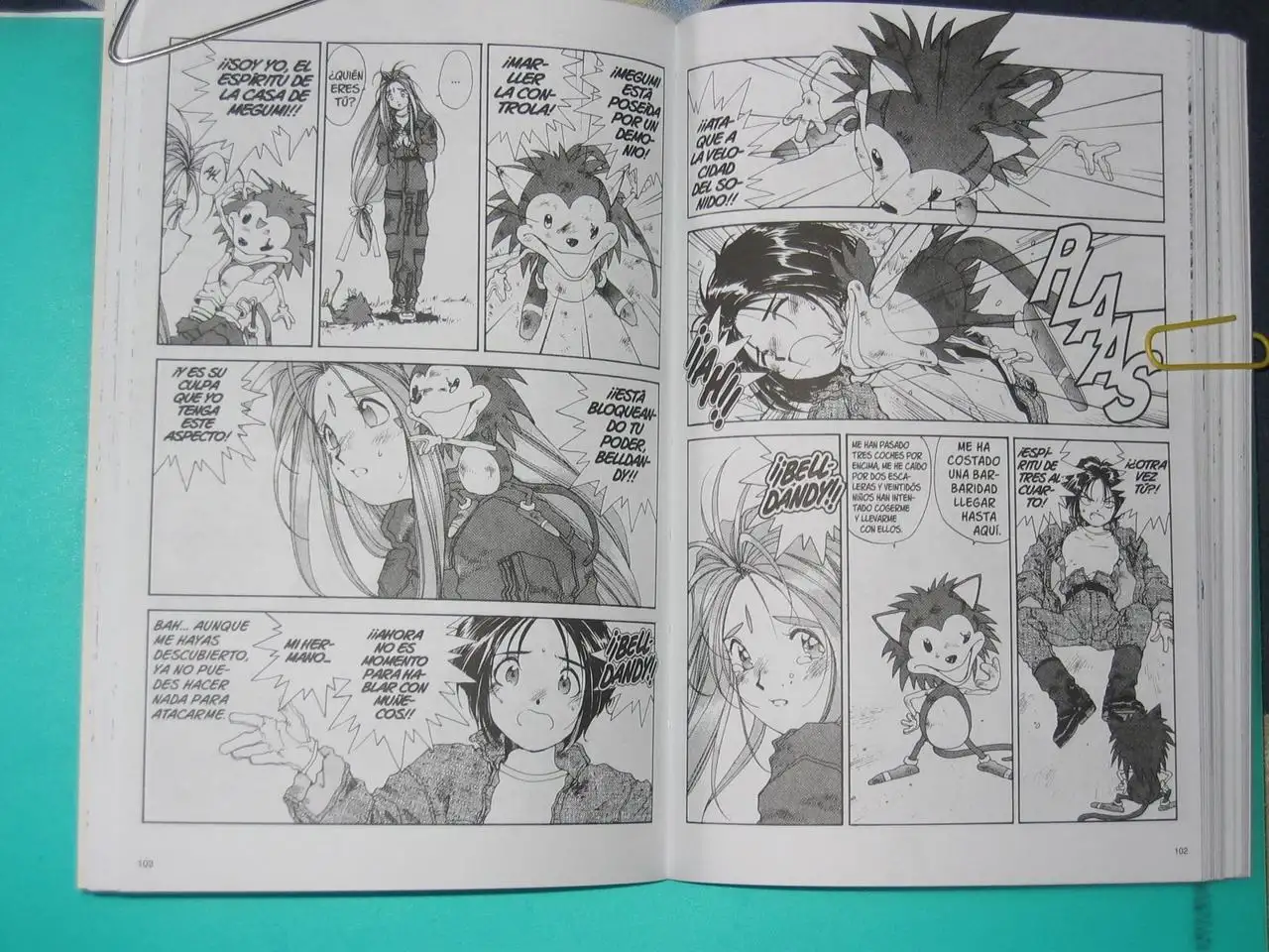 Aa! Megami-sama! capítulo 45, página 19