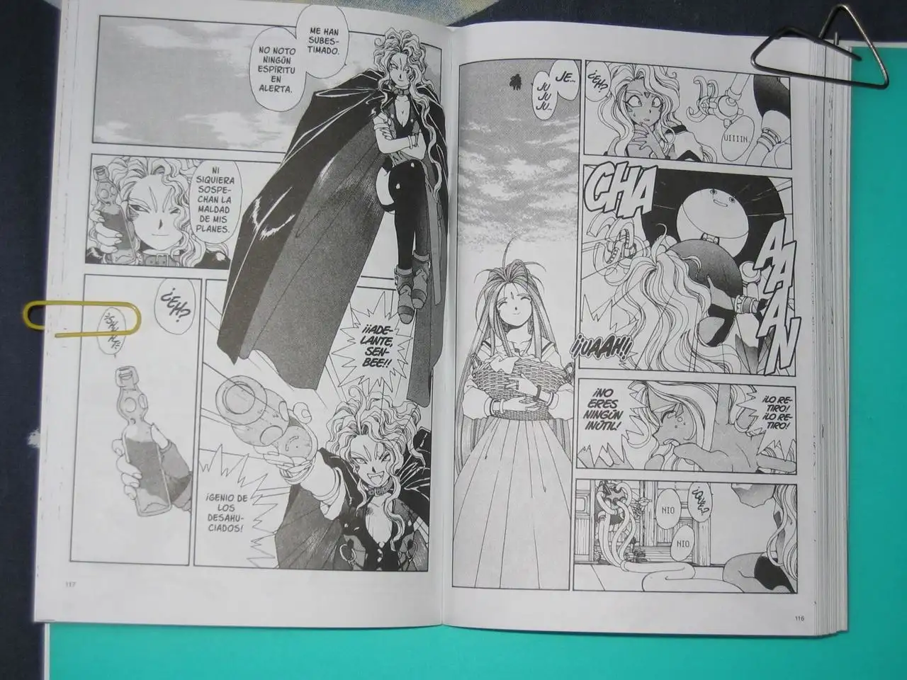 Aa! Megami-sama! capítulo 46, página 7