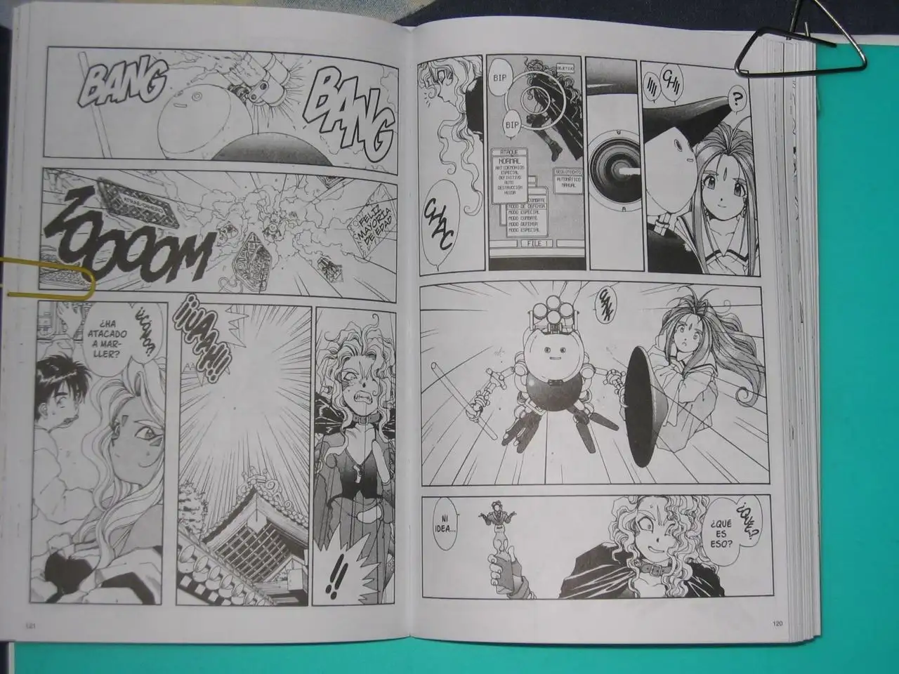 Aa! Megami-sama! capítulo 46, página 9