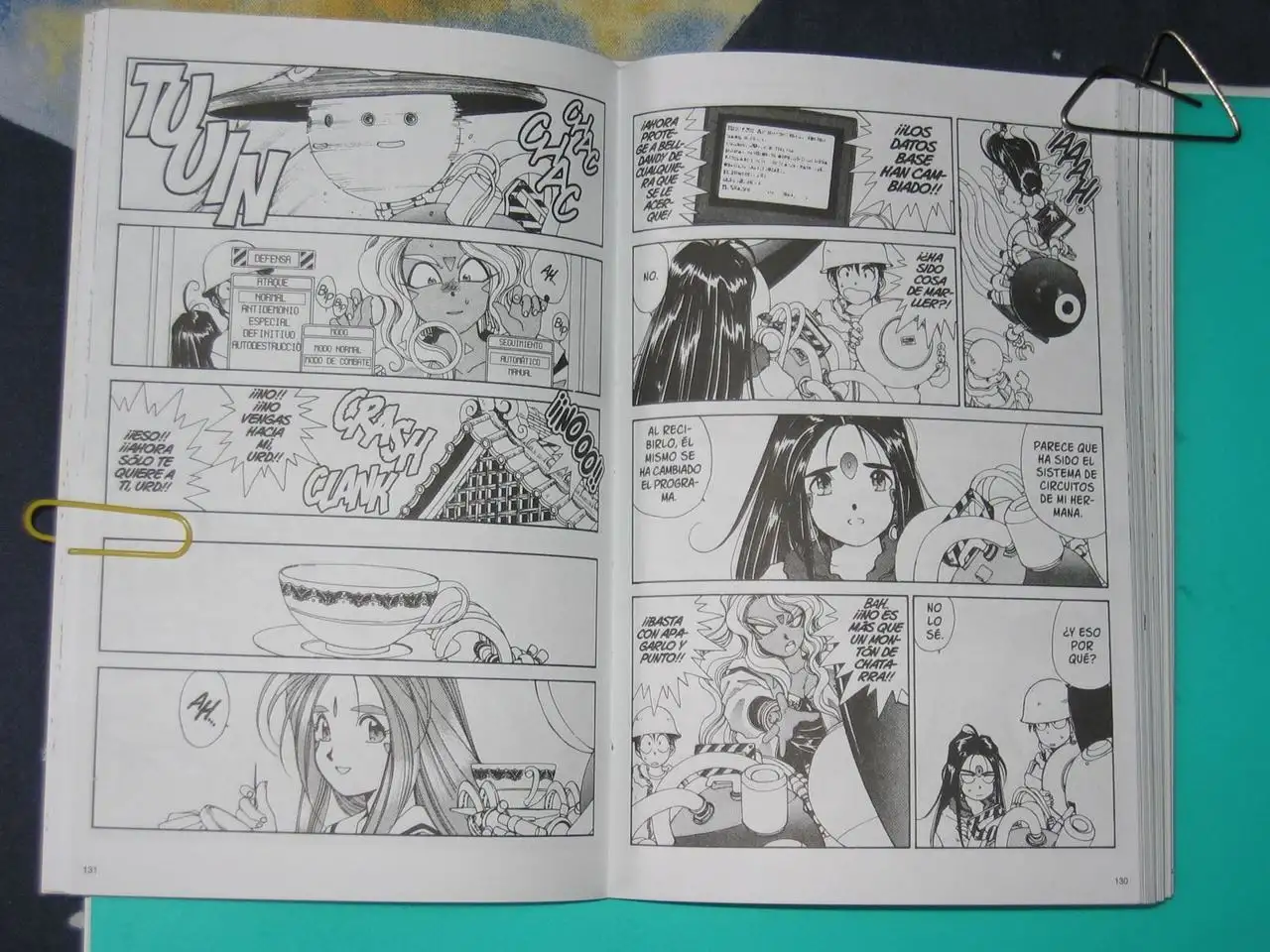 Aa! Megami-sama! capítulo 46, página 14