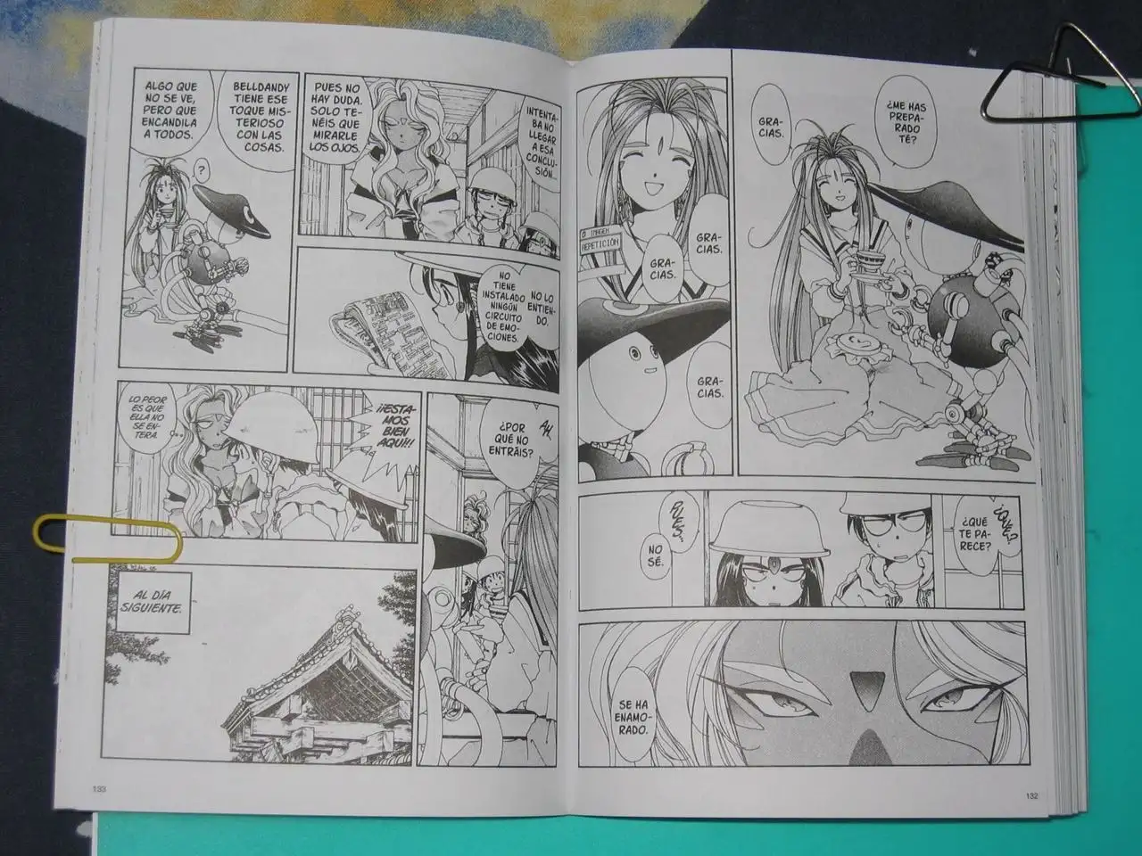 Aa! Megami-sama! capítulo 46, página 15