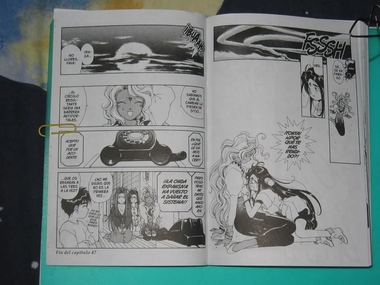 Aa! Megami-sama! capítulo 47, página 19
