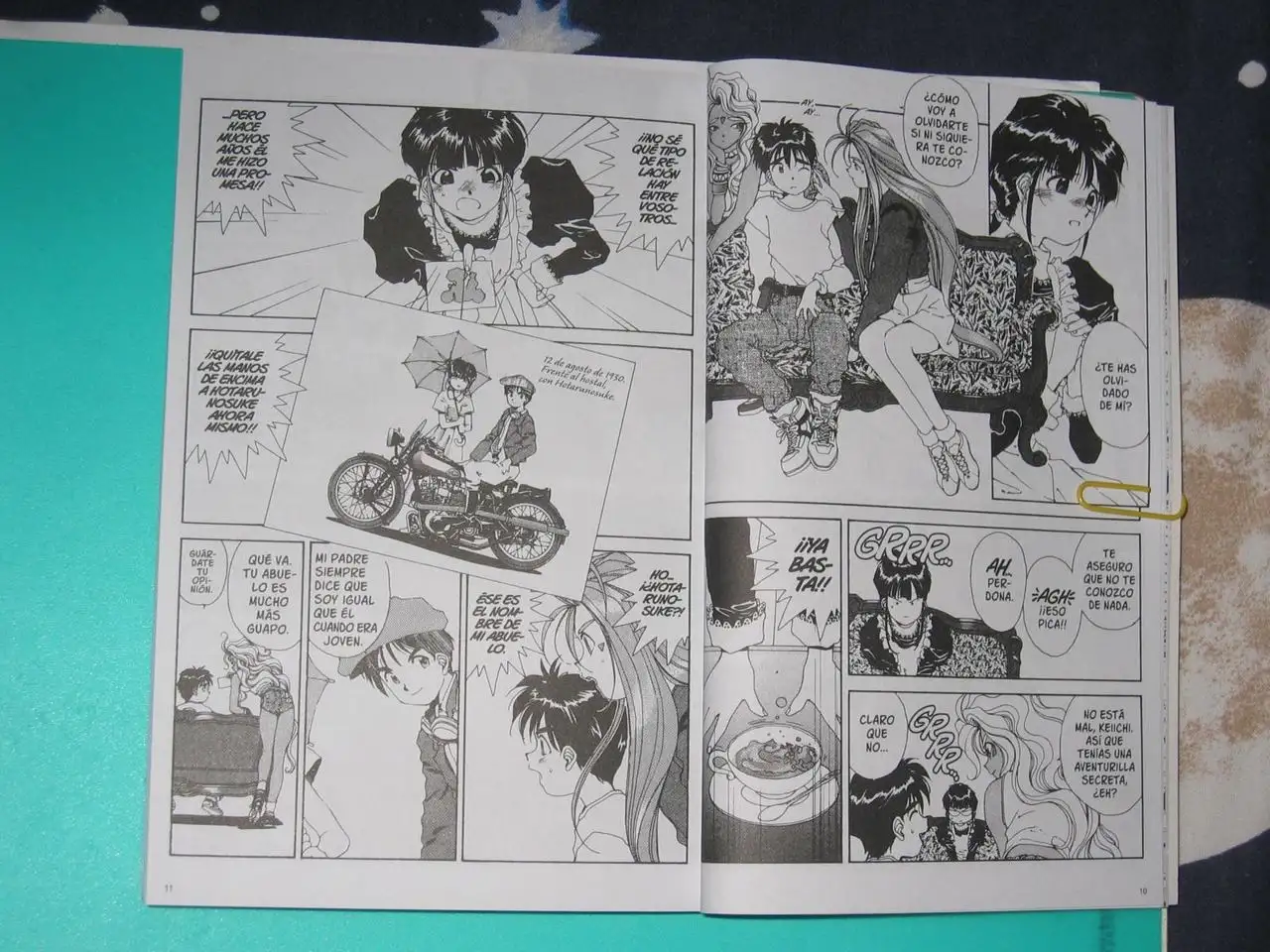 Aa! Megami-sama! capítulo 48, página 7