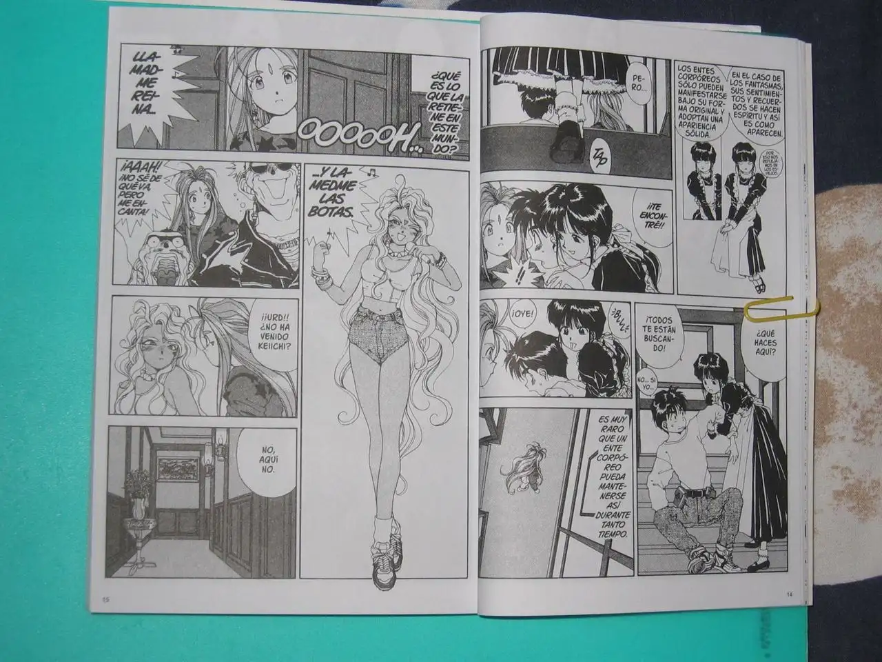 Aa! Megami-sama! capítulo 48, página 9
